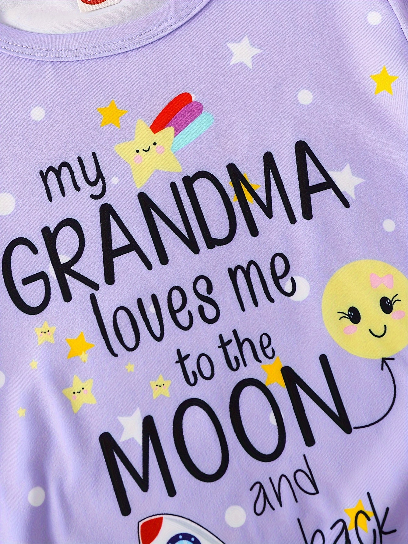 my grandma loves me to the moon and back