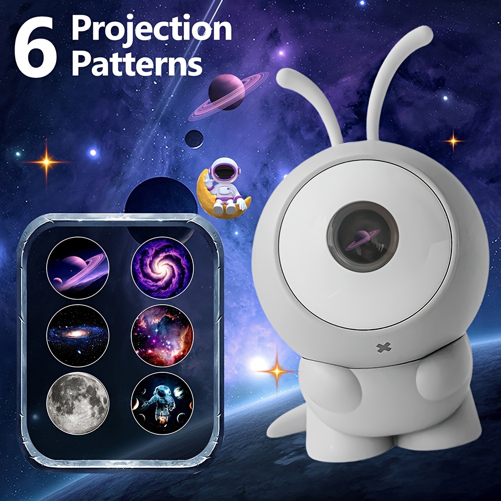 Star Projektor Transform Your Bedroom into A Star-Filled Galaxy Starry with  This 7-in-1 Planetarium Projector