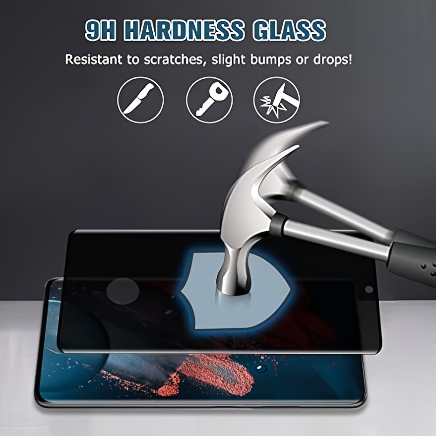 [1+2Pack ] Galaxy S20 Ultra Screen Protector, with 2 Pack Camera Lens  Protector, [Privacy Protection],[9H Hardness Tempered Glass], [No Bubble]  3D