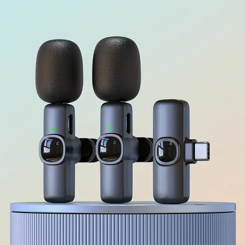 Microfono Professionale Wireless A Clip Per IPhone, IPad - Microfono A  Condensatore Omnidirezionale Senza Fili Per Registrazione Di Interviste,  Video Podcast, Vlog  - Temu Italy