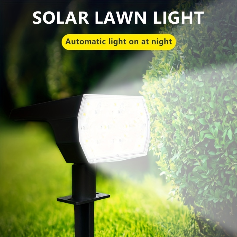 Solar Outdoor Spot Lights 60led Floor Lights Solar Patio - Temu