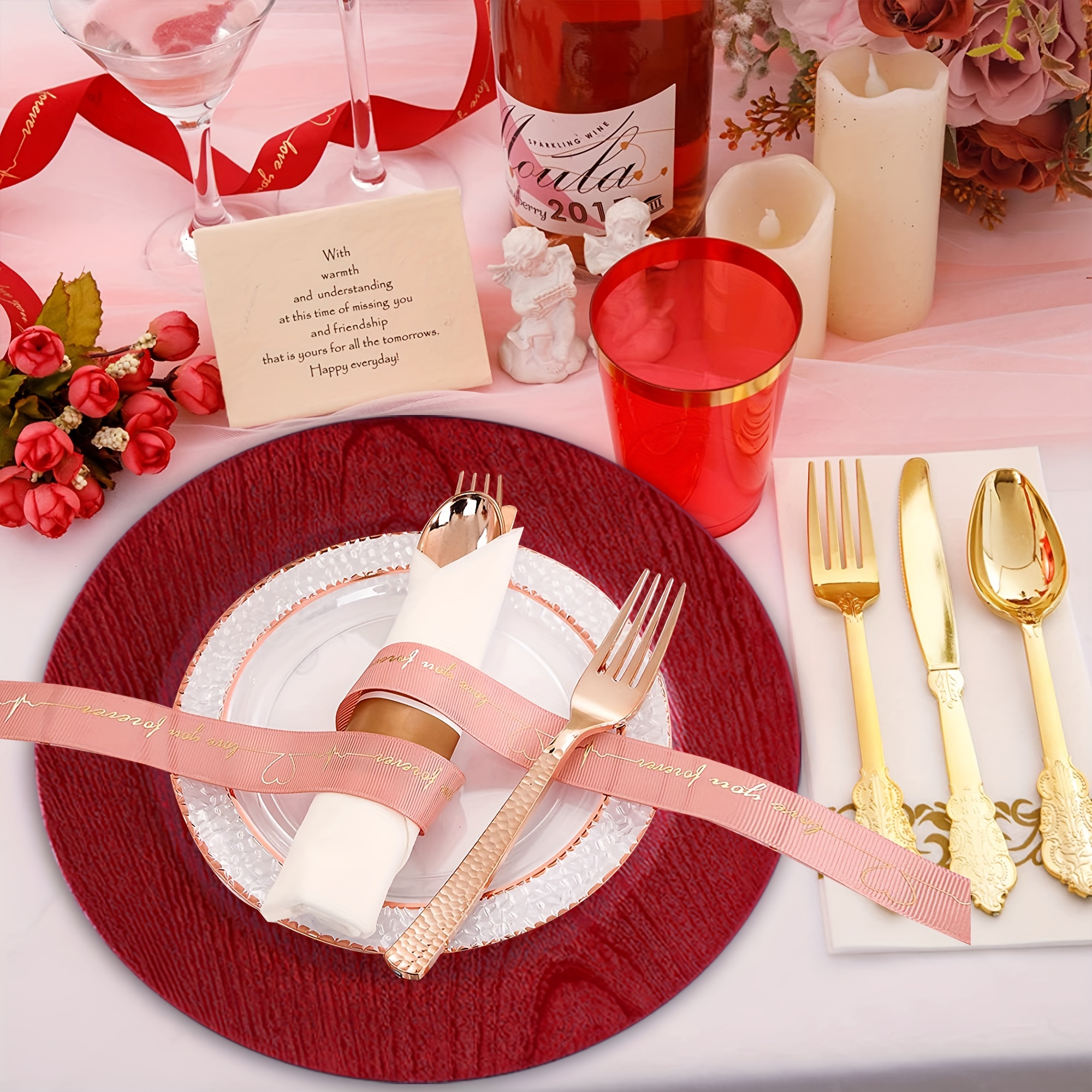 Wedding Linens, Plates, Cups & Wedding Table Settings