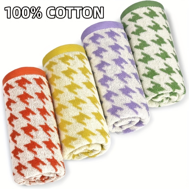 Super Absorbent Soft Cotton Hand Towel Face Towel For Bath - Temu