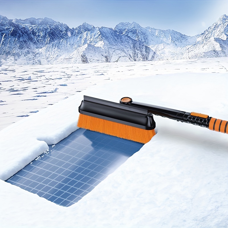 Winter Car Snow Shovel Multifunctional with Light Snow Brush Telescopic  Remover Glass Defrost Deicing Wiper Wash Snow Shovel - AliExpress