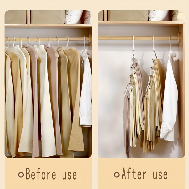 Folding Pants Hangers With Multi tier Stainless Steel - Temu