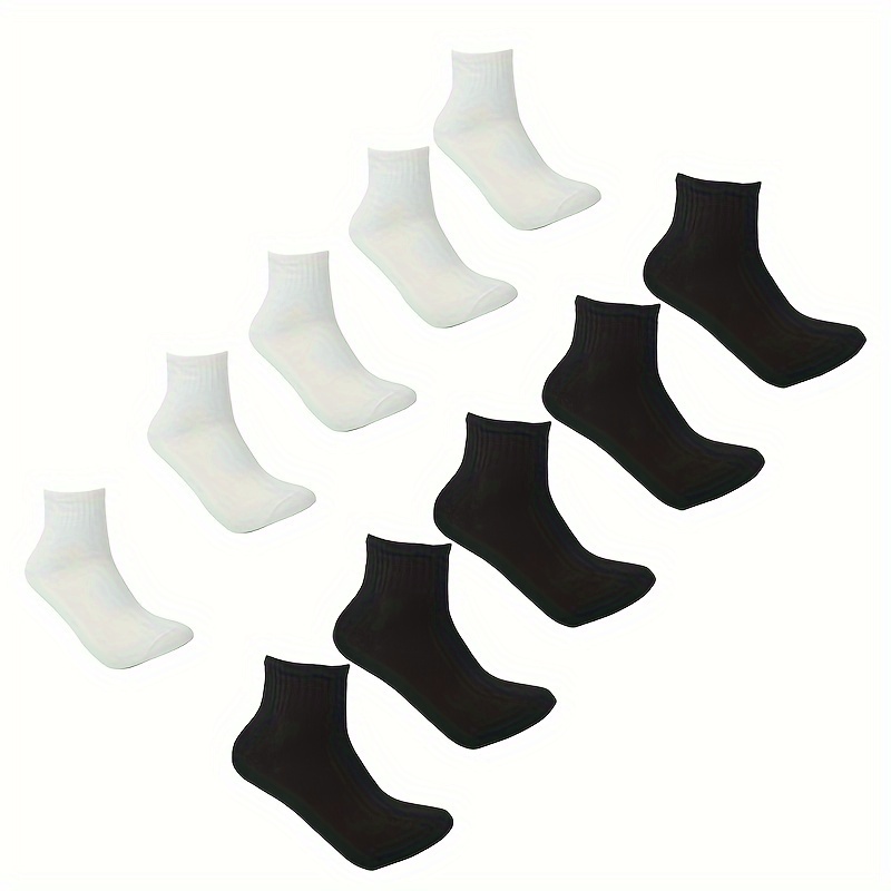 10 Pairs Men's Outdoor Sports Ankle Socks