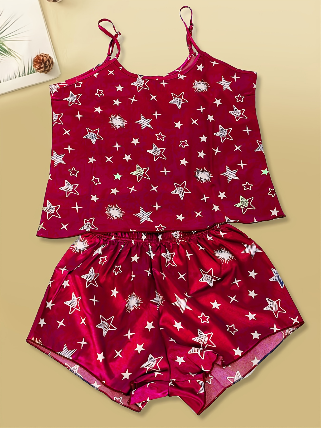 Maternity Star Print Pajama Set