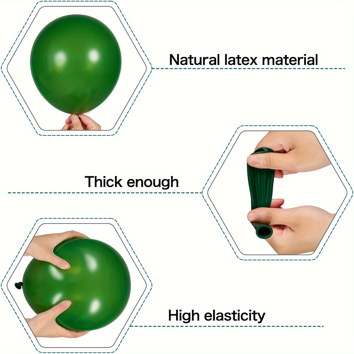 Otro kit de arco de globos para decoración de jardín, 139 piezas, kit de  guirnalda de globos, globos de látex (verde oliva)