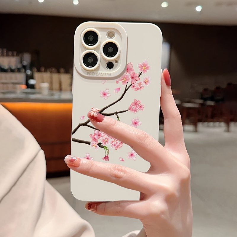 Flowers Aesthetic Phone Case For iPhone 15 Pro 11 14 12 13 SE20 XS MAX XR  8Plus