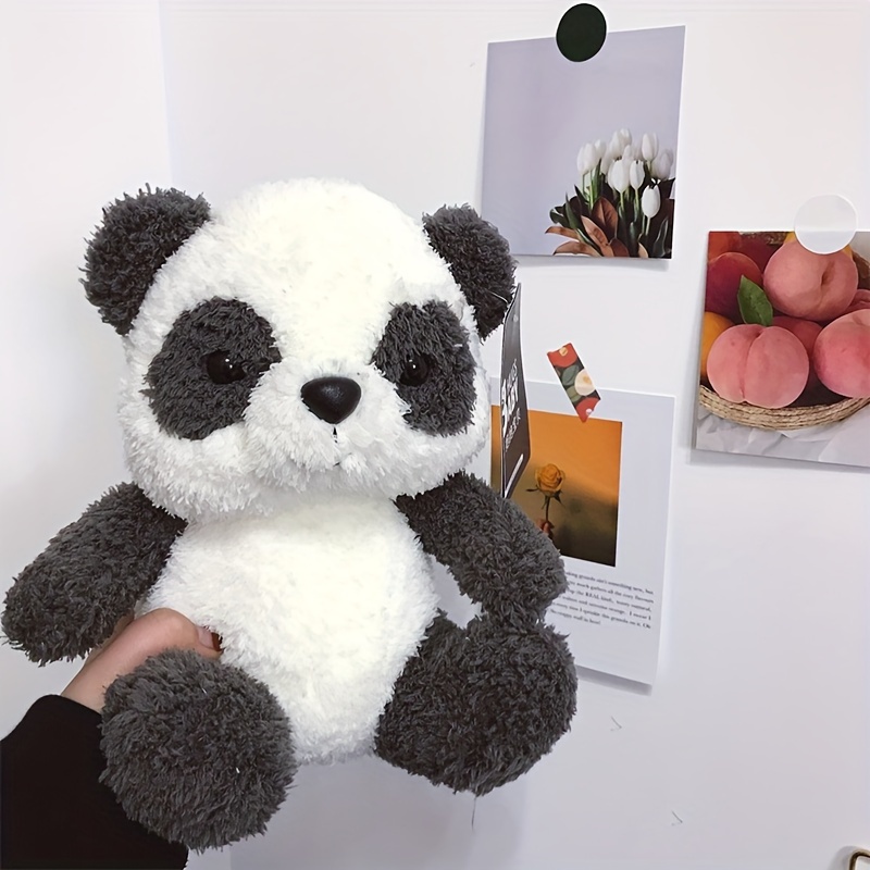 Imprimir Conjunto Pandas Bonitos Panda Tem Aniversário Panda Está