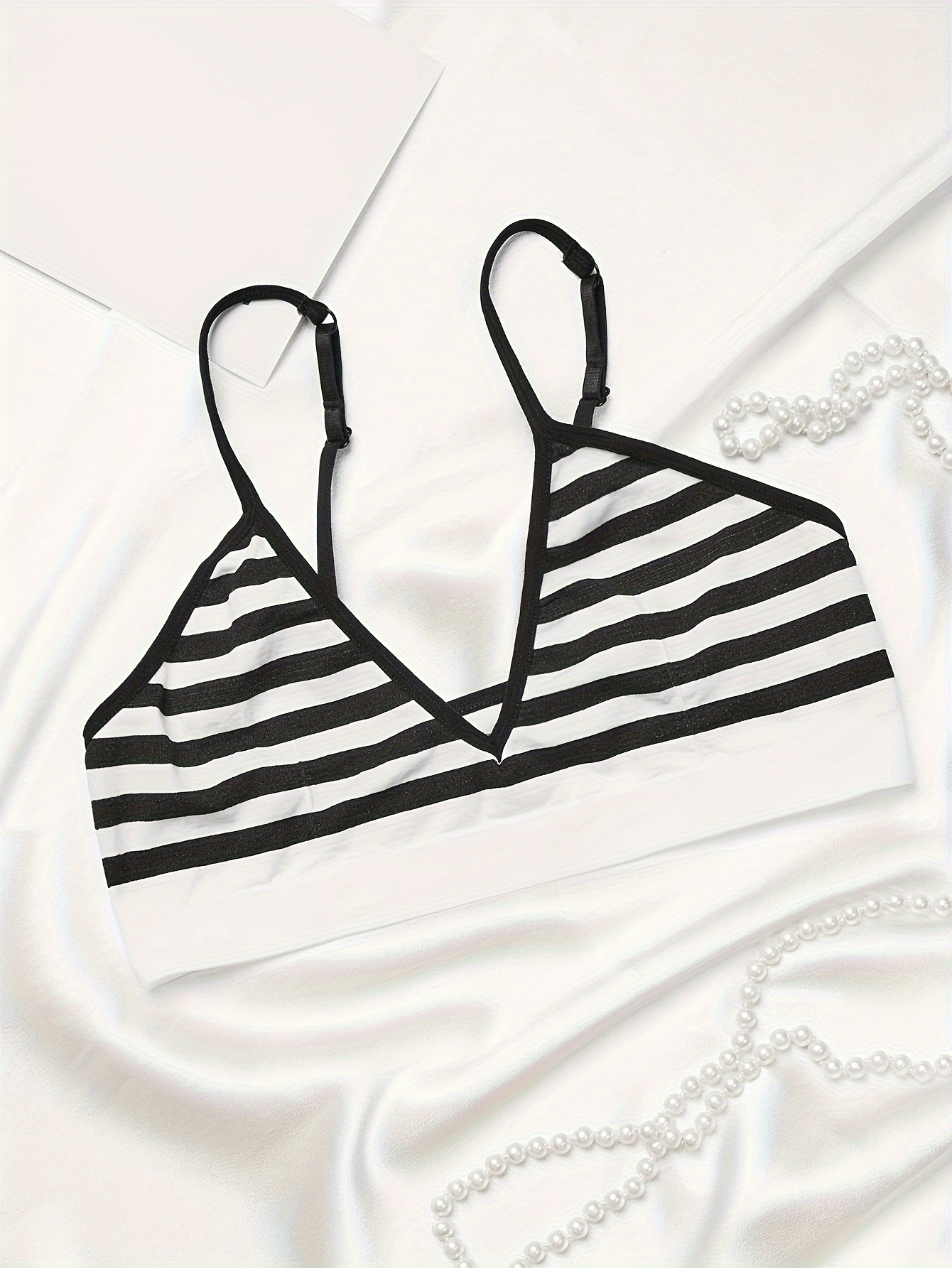 Order Lingadore Striped Zebra Black/Print Push Up bra online.