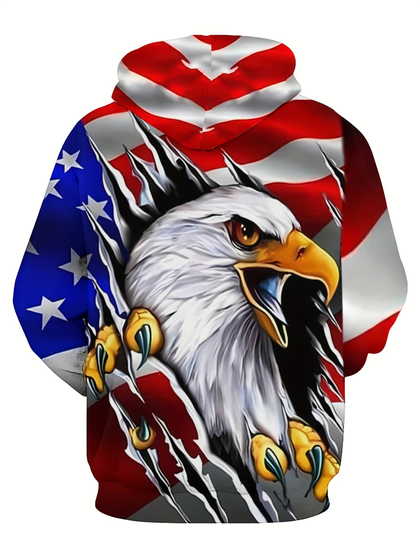 American Flag Eagle 3D Printed Jacket para Homem e Mulher, Hoodies, Casaco,  Streetwear, Sweatshirt, Portugal, Argentina, Canadá, Bandeira do Brasil,  Roupa - AliExpress