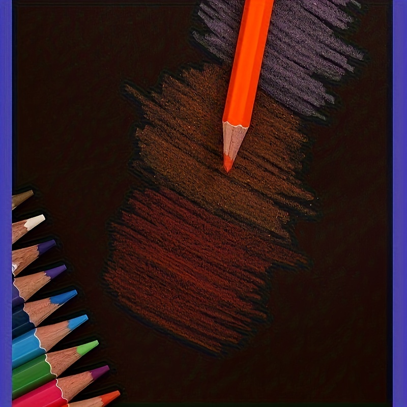 24 Vibrant Metallic Colored Pencils Unleash Your Creativity - Temu