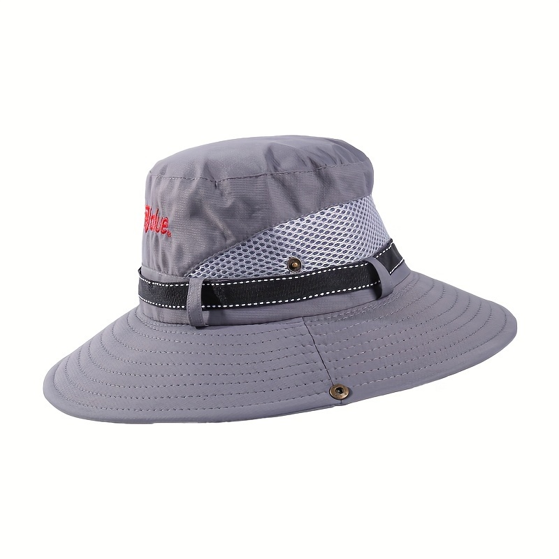 1pc Breathable Summer Outdoor Fishing Hat Mens Hiking Hat Large Brimmed  Fishermans Hat, 90 Days Buyer Protection