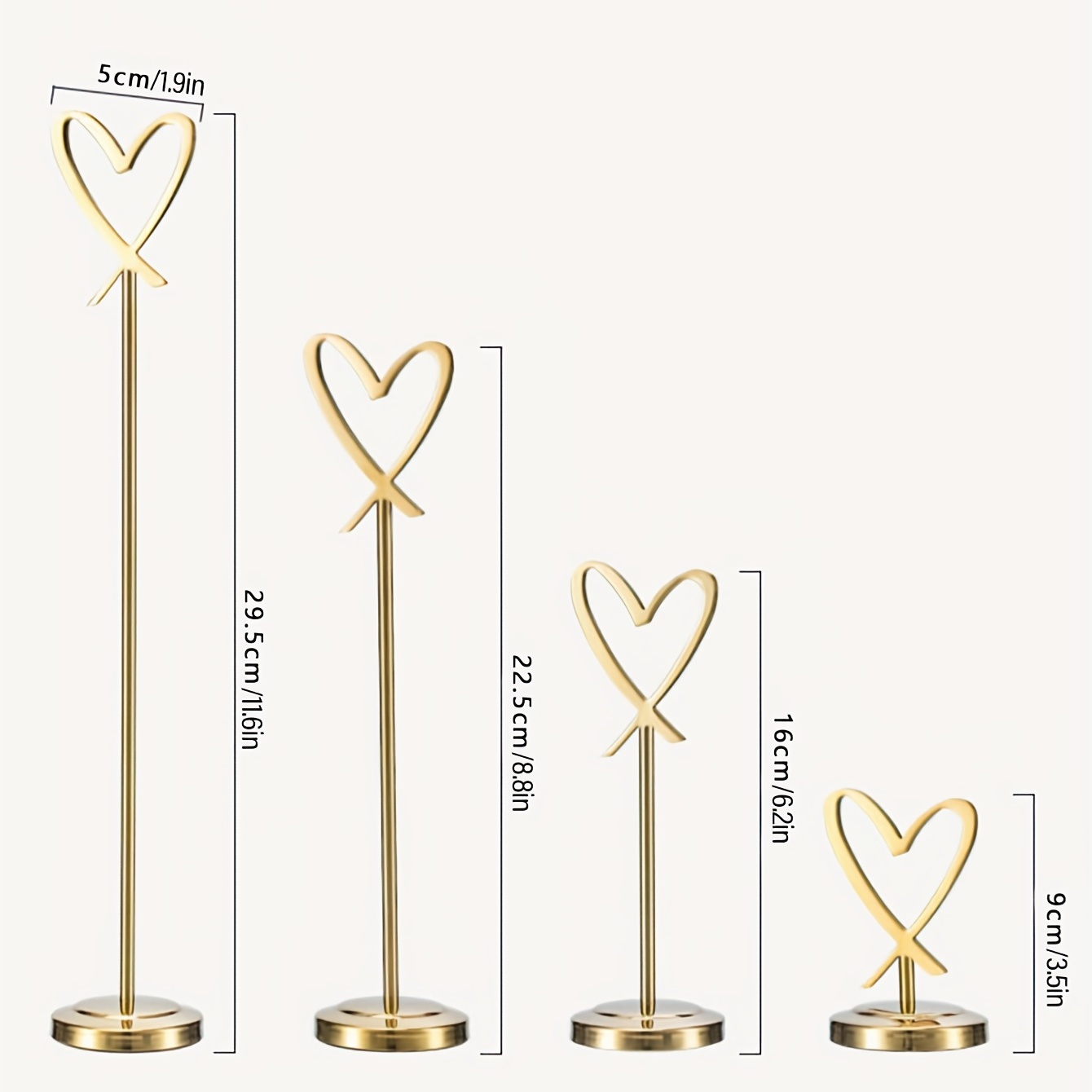 Table Number Holders 6pcs s Table Number Holders Table Card Holder