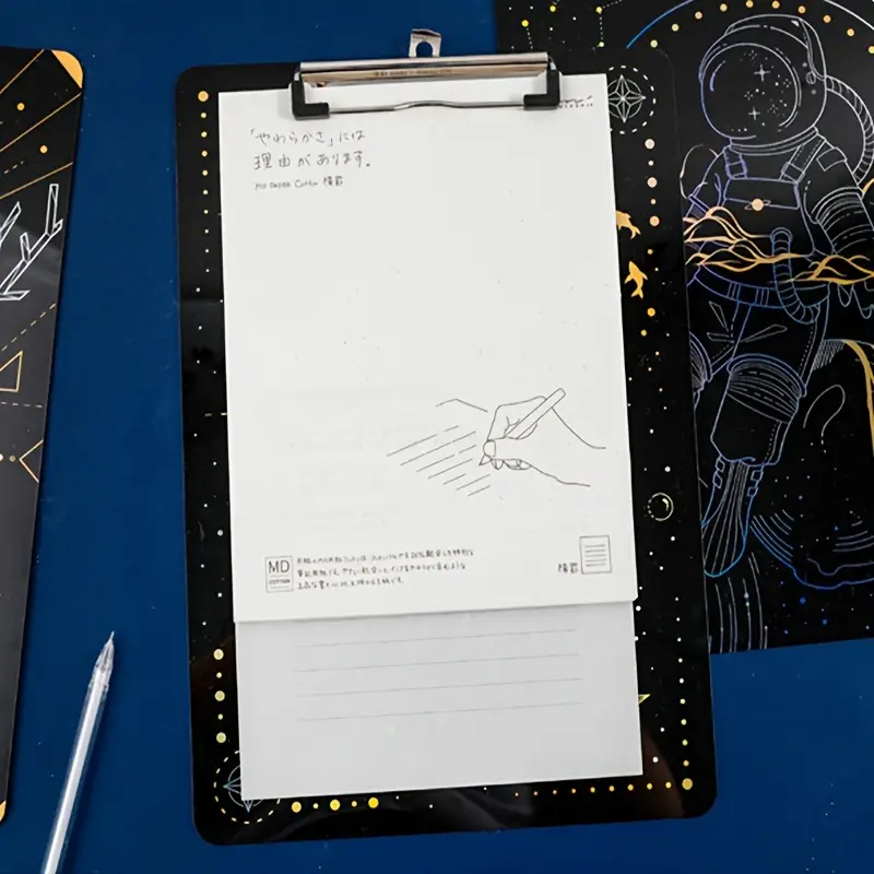 Laser Gilded Acrylic Book Board, Folder Paper Clamp, A4 Board Clamp,  Writing Board Pad, Student Writing Drawing Sketching Pad, Back To School  Supplies - Temu Austria