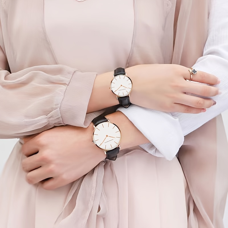 set 2 couples watches mens stylish womens - Temu Nigeria display picture 1