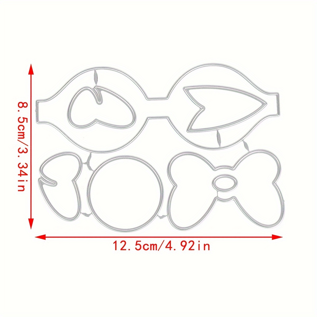 Troqueles De Corte De Etal, Sellos De Bricolaje, Plantillas De Oldes