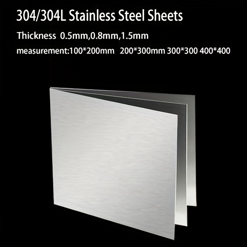 Stainless Steel Sheets: 22 Gauge No Scratches 2b Double Side - Temu