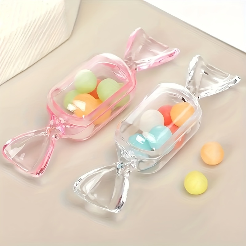 Boîte Cadeau Clear Boîtes de Faveur de Mariage 8x8x8cm 50 Pièces Petite Boite  Transparente PVC Boite à Bonbons Boîtes Cadeaux Transparentes pour Candy  Chocolate Valentine : : Cuisine et Maison