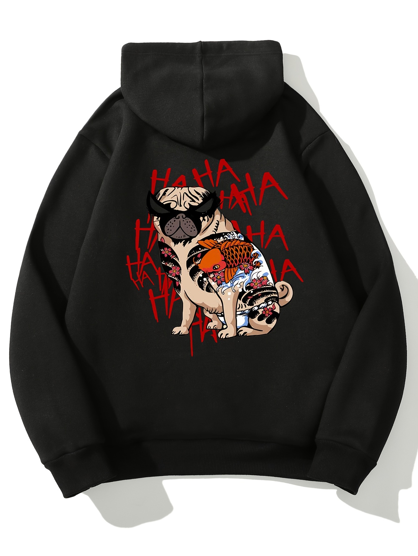 Sudadera Capucha Estampado Anime Sudaderas Capucha Geniales - Temu