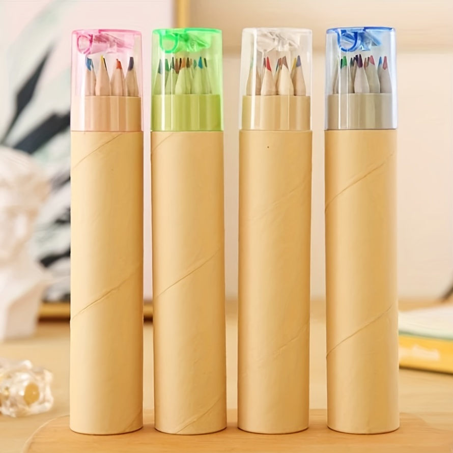 Colored Pencil Set Perfect For Student Supplies Kids Gifts - Temu