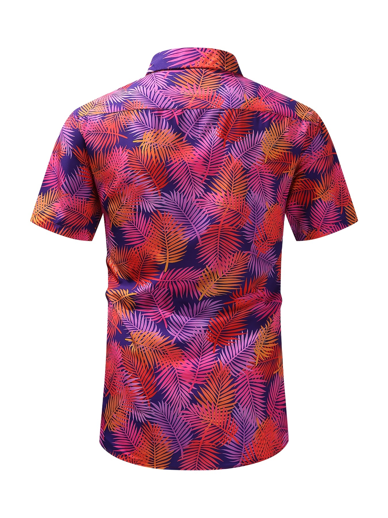 Purple Shirts For Men Mens Summer Hawaii Beach Casual Sports Tie Dye  Lettering Crewneck T Shirt Top