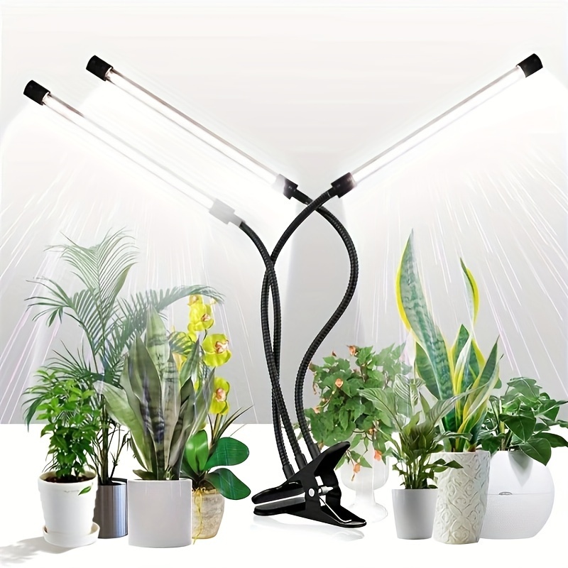 Lampe de culture à LED 4300K pour plantes d'intérieur, lampes de culture à  spectre complet avec hauteur réglable, lampes Halo pour petites plantes 