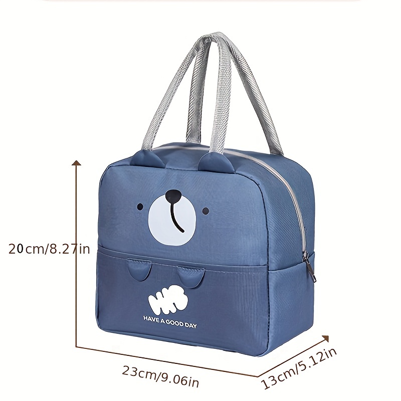 Cute Lunch Bag for Women Cartoon Anime Lunch Box Portable Insulated Lunch Tote Bag Thermal Cooler Bag for Girls Boys Work School Outdoor
