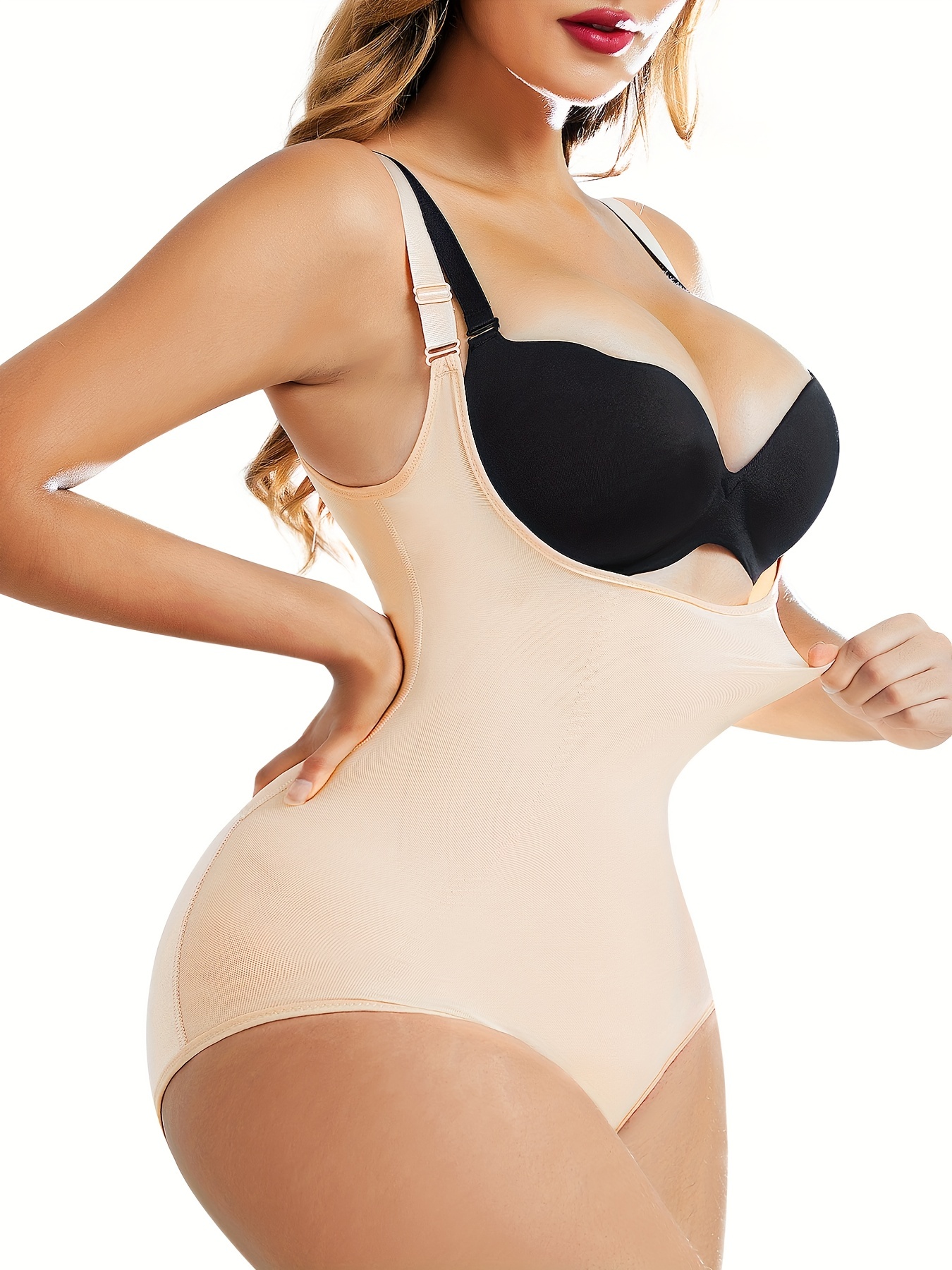  Your Contour Open Bust Tummy Control Body Shapewear