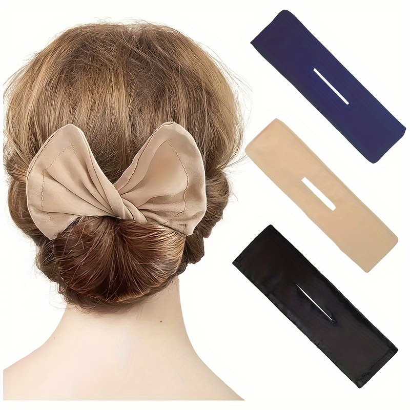 

3pcs/set Magic Deft Hair Bun Maker, Flexible Hair Twister, Hair Styling Accessories For Women