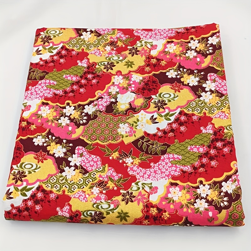 5pcs Cotton Craft Fabric Bundle Squares Patchwork 7 8inch X 9 8inch 20cmx25cm