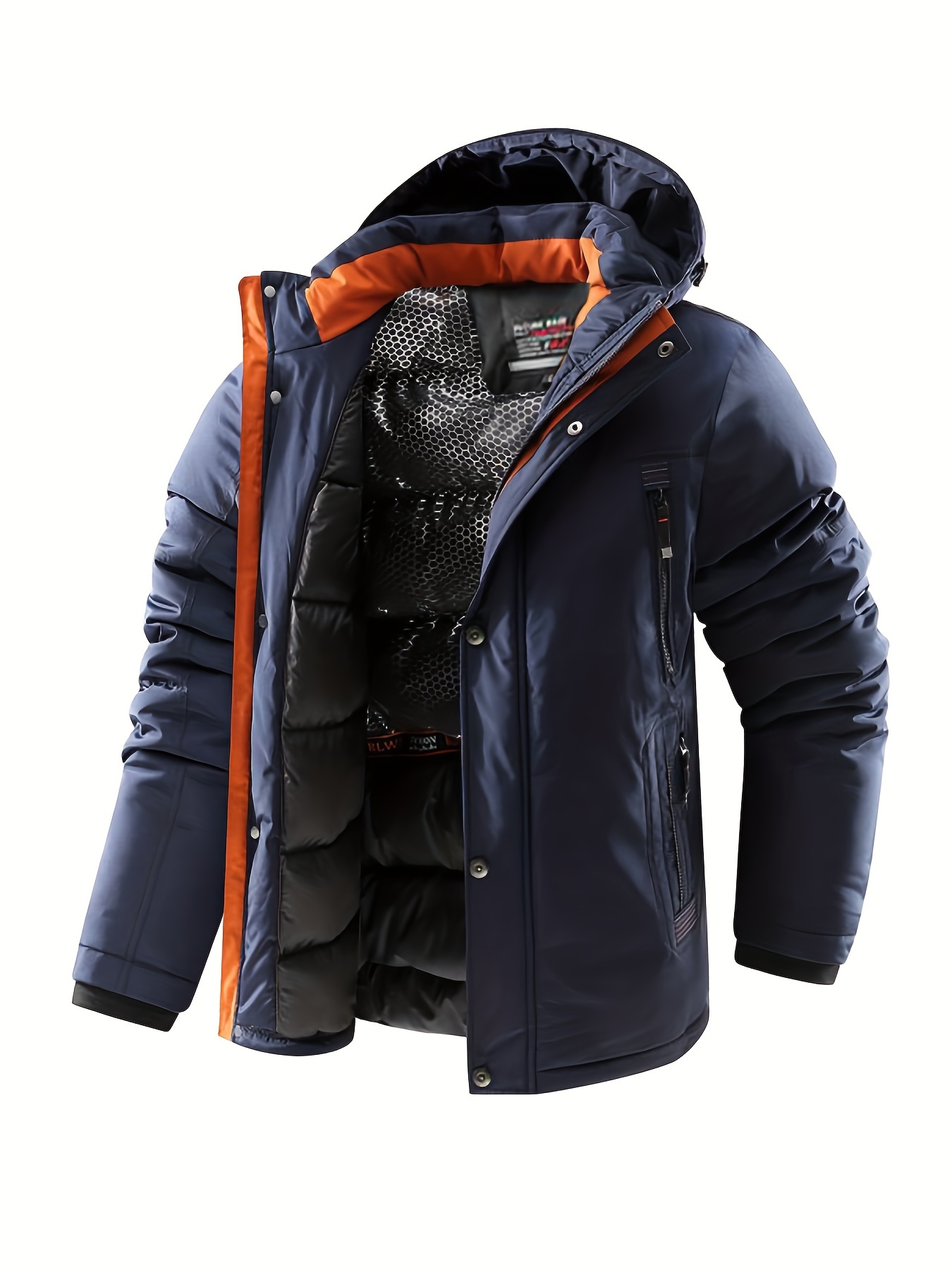 Long thin best sale padded coat