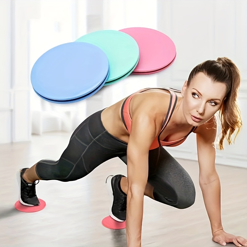 Double sided Yoga Sliding Disc Full body Workout Portable - Temu