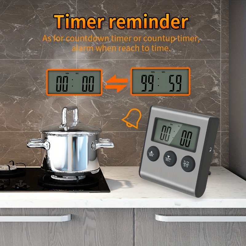 Acheter minuterie de four de cuisine minutes/secondes –
