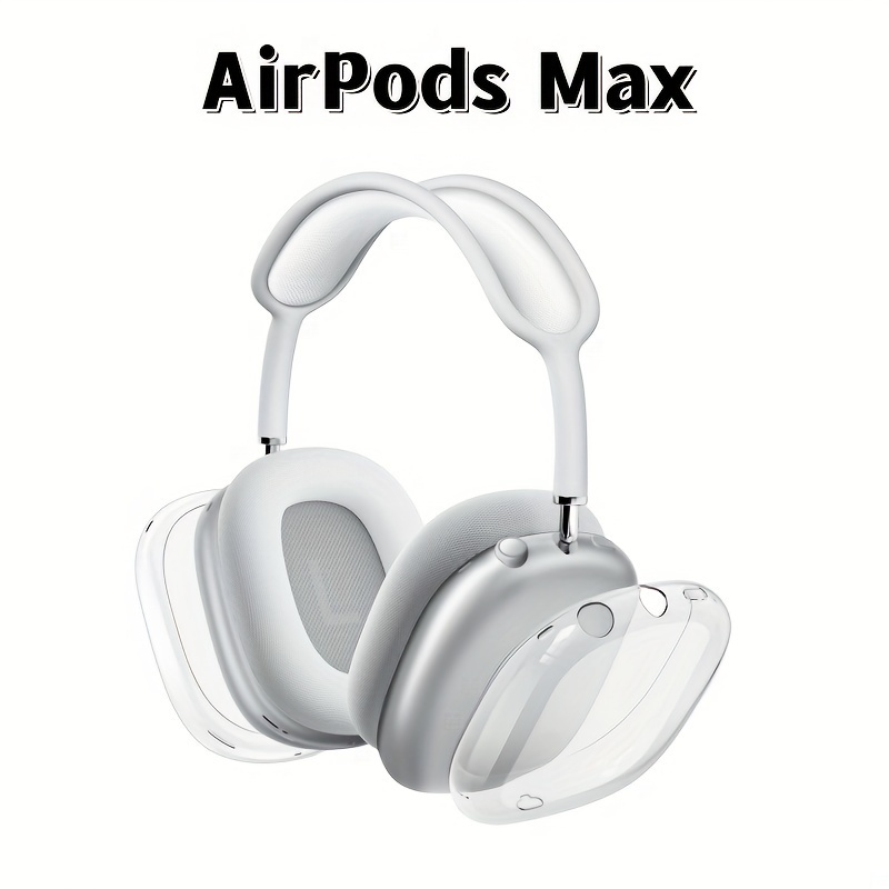 Case for for AirPods Max Headphones Soft TPU Clear Protective Cover  Protector