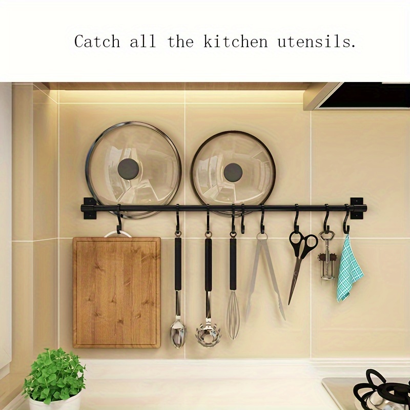 Crochet mural - Crochet - Cuisine - Habitat - Accessoire pour la maison -  Or - Or 