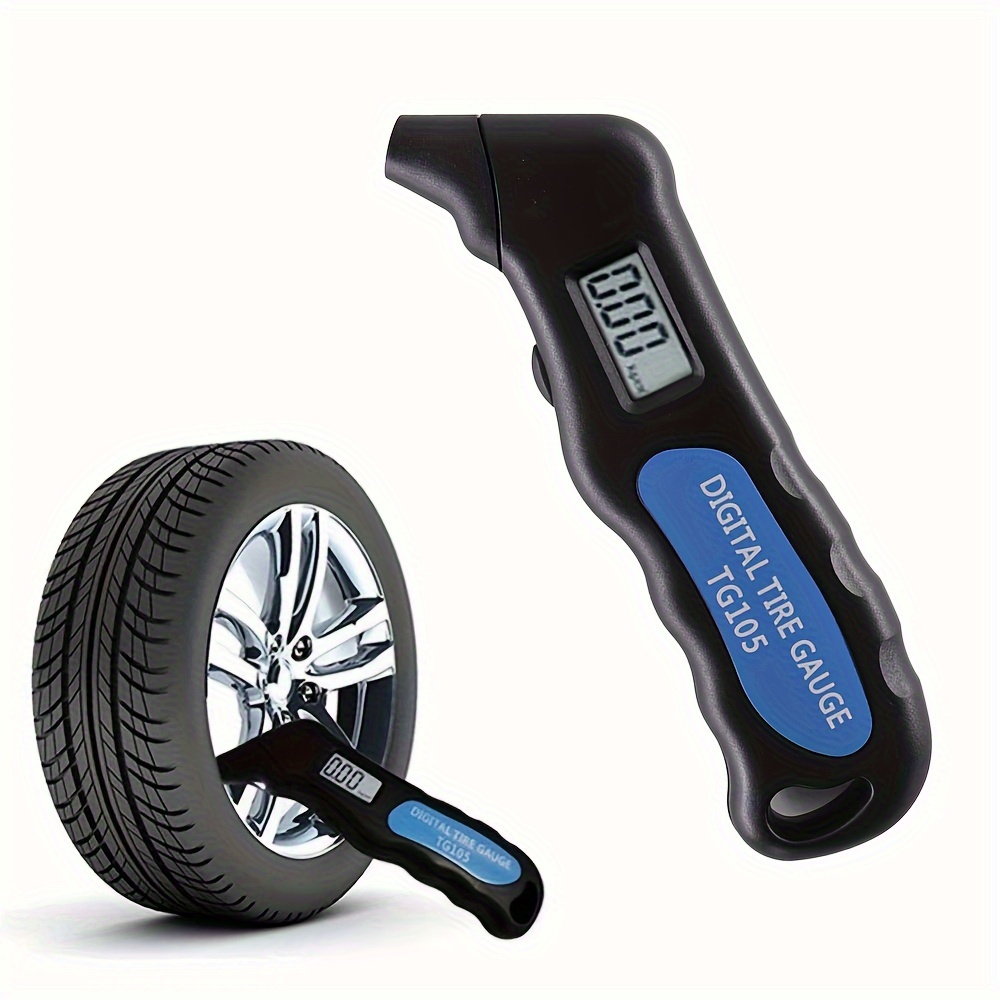 1 pc Manomètre de pression des pneus, Pistolet de gonflage de pneu  économique avec manomètre, Pistolet à pompe à air, Détecteur de précision  de la pression des pneus, Outil de réparation de