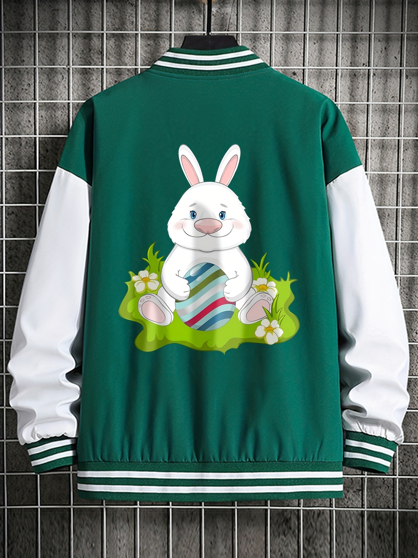 Men's Bugs Bunny Navy | White Varsity Jacket 