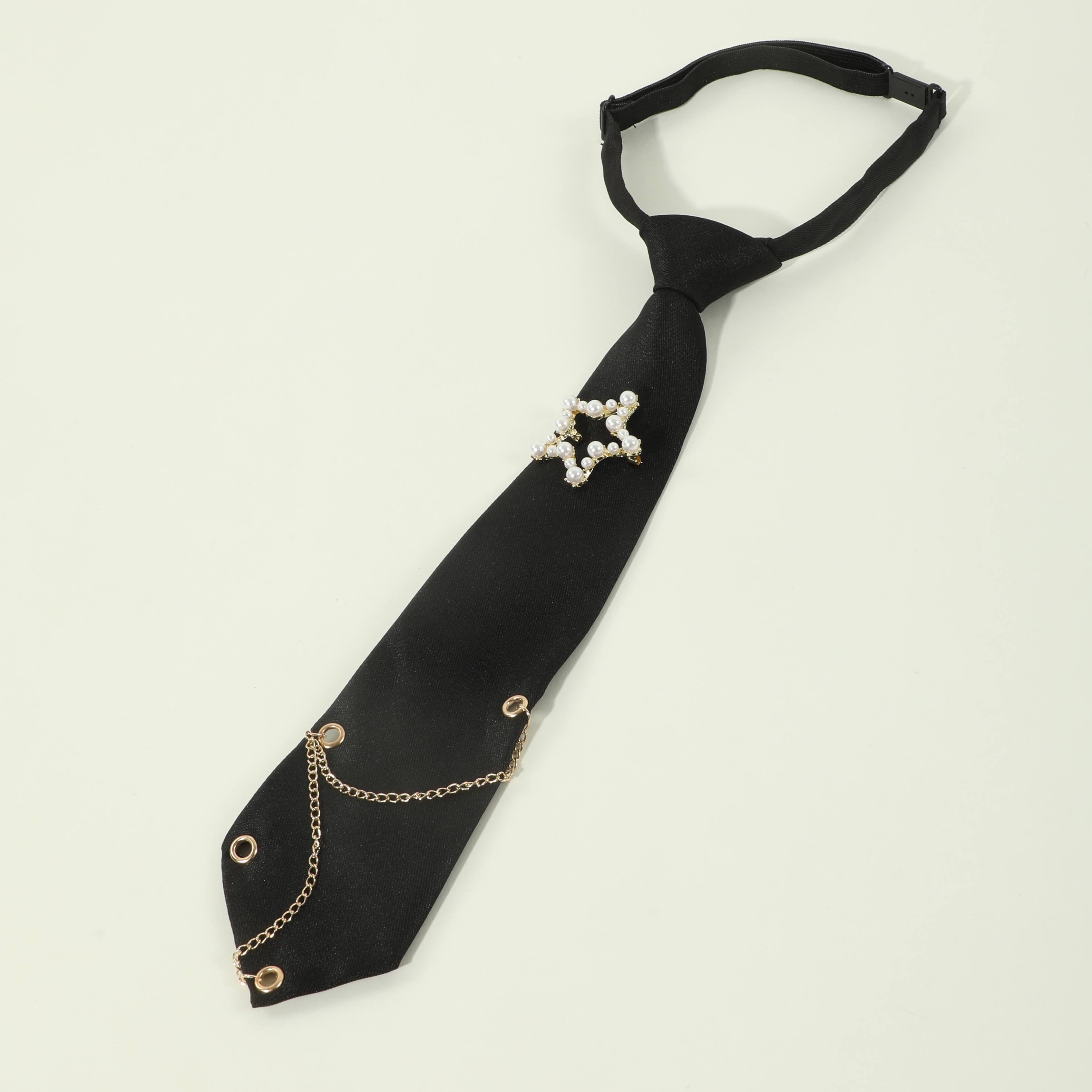 TEMU 1pc Moda Femenina Minimalista con Decoración de Estrella//, Sin Nudos, para Uso Diario