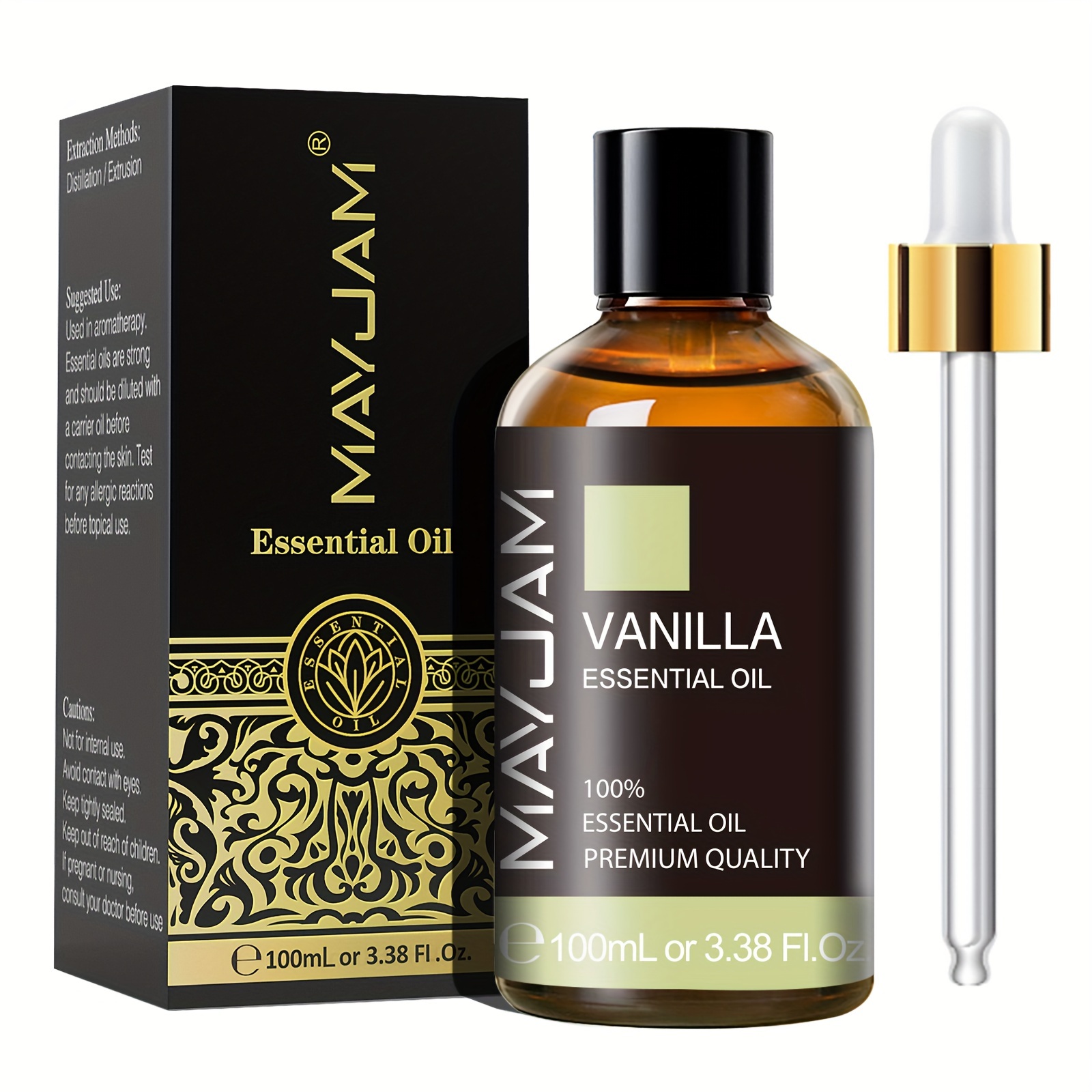 Vanilla Essential Oil Essential Oils For Diffuser Humidifier - Temu