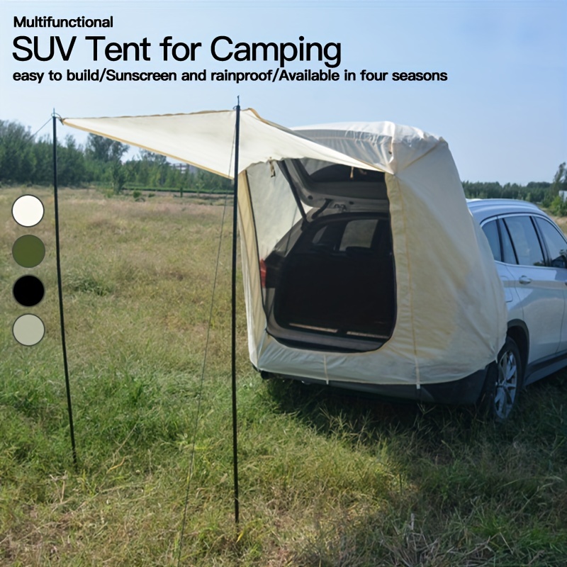 Tragbarer Autounterstand Schatten Camping Seite Auto Dach Zelt Anti-UV- Sonnenschutz Wasserdichte Markise Sonnenschirm Regendach für Suv Jeep