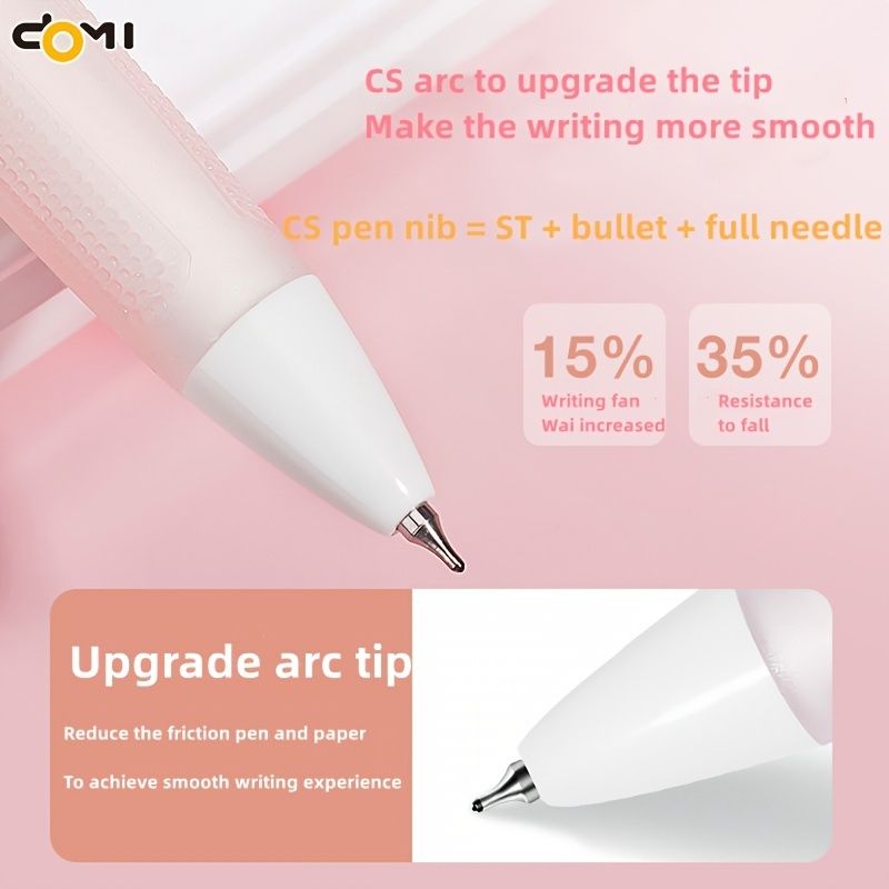 Cute Cartoon Pressing Gel Pen 4 Pens Comfortable Soft Sheath 0 5 C Pen  Suitable For Schools Suitable For Ordinary Writing Diaries Notes And Brush  | Free Shipping For New Users | Temu