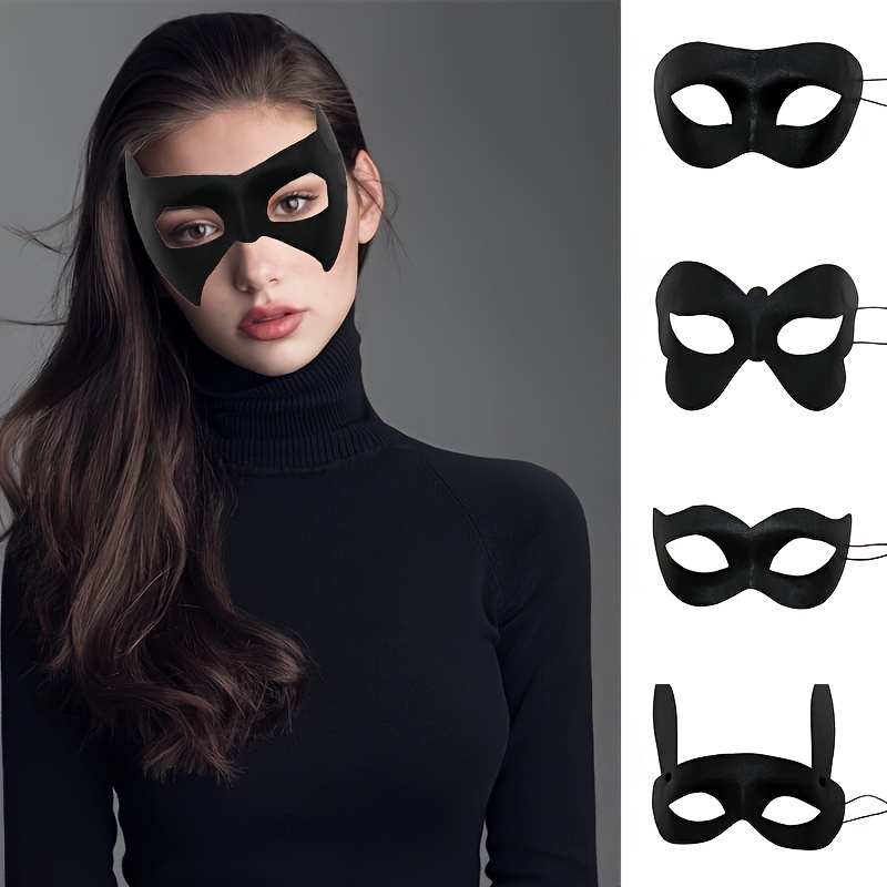 

Masque de Fête en de Balle Cosmétique avec Chauve-souris et Lapin, Masque en PVC Bordure pour Carnaval et Bal , Masque de Beauté Adapté pour à