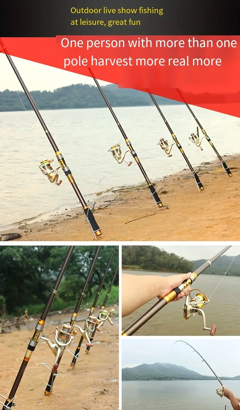 Short Fishing Rod High Strength Fiber Glass Good Toughness Sea Rod