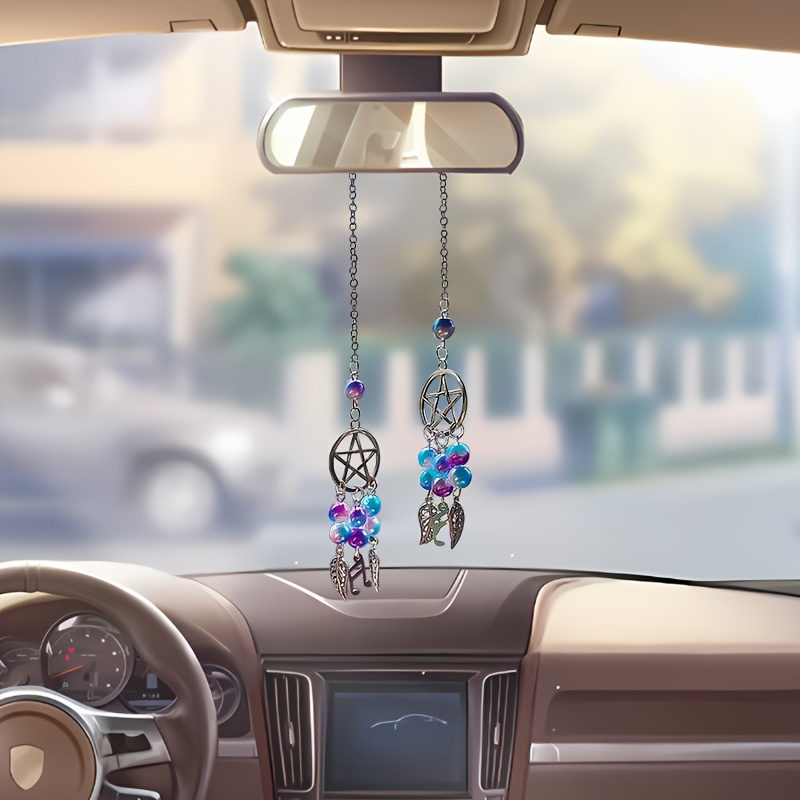 Manatee car accessory, rear view mirror charm, car pendant, - Inspire Uplift