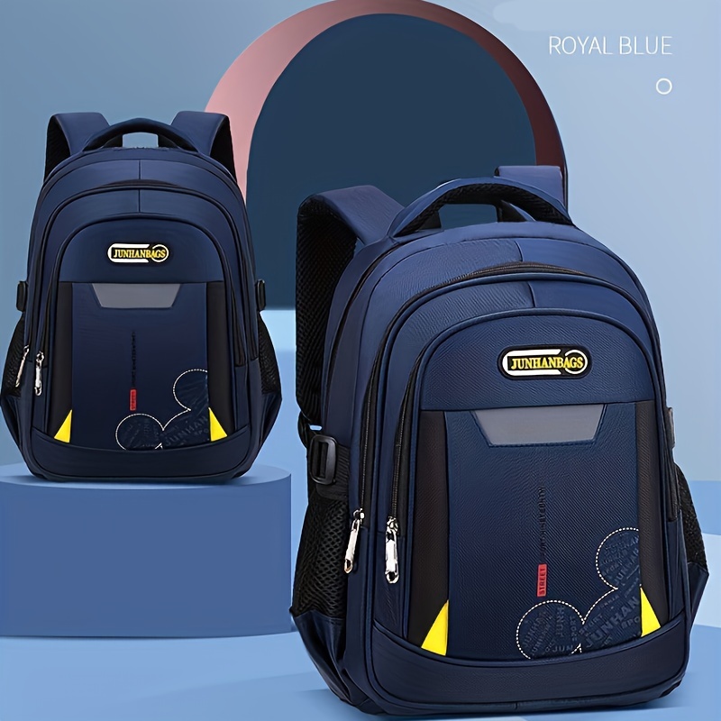 Kid's Large Capacity School Bag Load Reduction Backpack