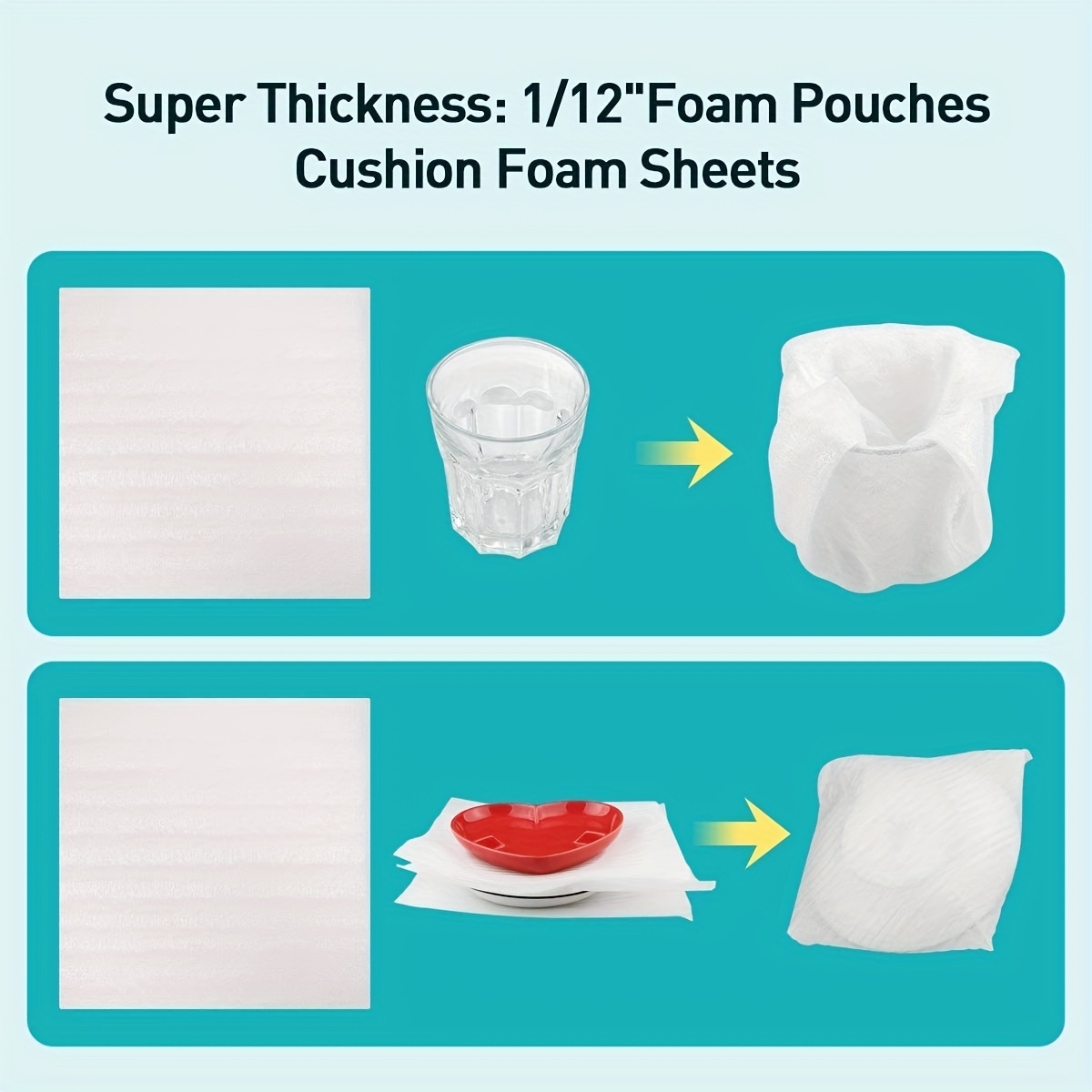 Foam Wrap Cushion Sheets Safely Wrap To Protect - Temu
