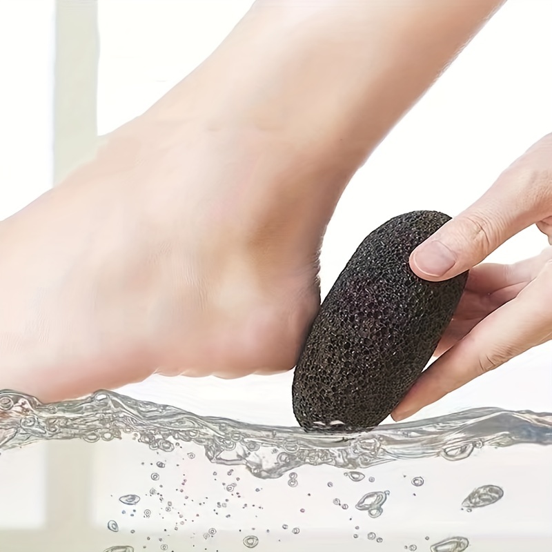 

Pumice Stone - Natural Earth Lava Black - Callus&dead Skin Remover For Feet Heels And Palm - Pedicure Exfoliation Tool - Dry Dead Skin Scrubber - Health Foot Care