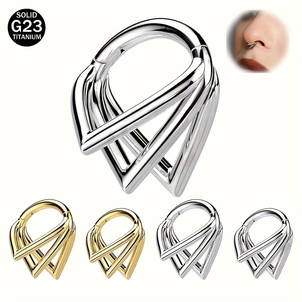 Expertly Designed Simple Nose Ring Set For Women Includes Clips, Septum  Ring, Hoop, Cartilage, Tragus, Helix High Quality Body Jewelry Accessories  At Factory Price From Likegrace, $2.63